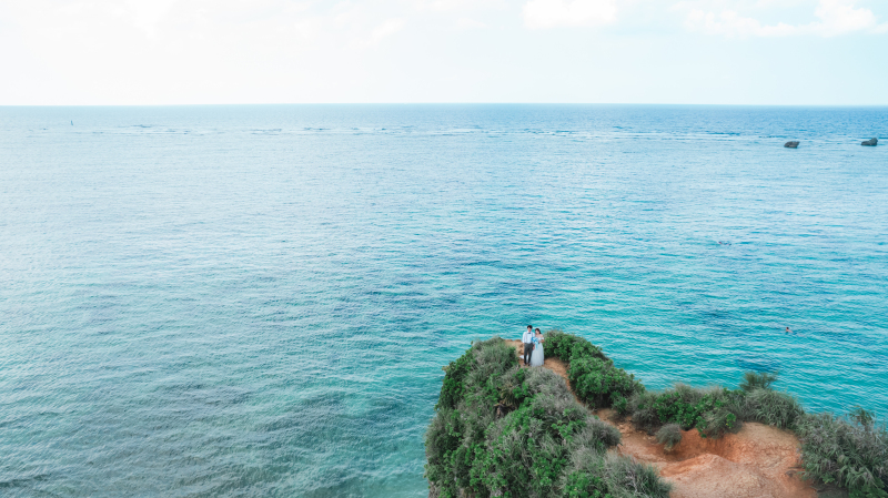 ※今ならドローンフォト付き!【ザネー浜(Beach51)撮影コミコミ150カット】◉全データ納品|衣裳|ヘアメイク付き