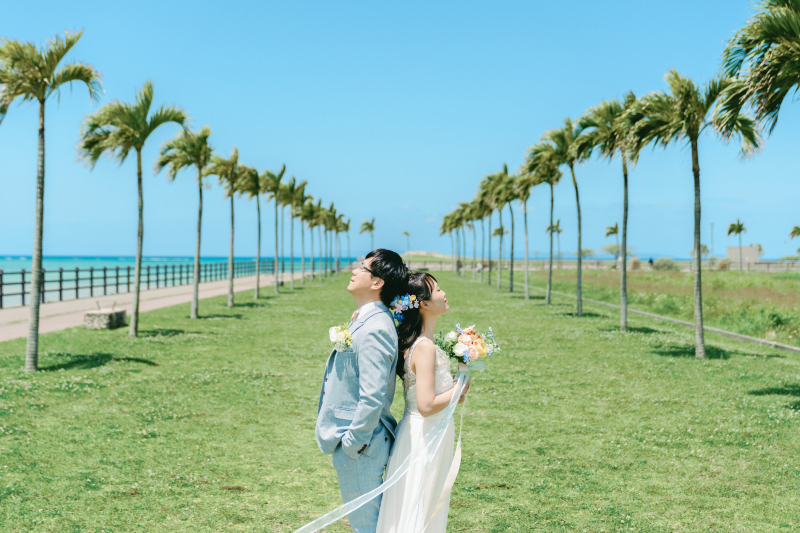 ◉前撮りパックプラン【ビーチ+選べる1か所コミコミ120カット】結婚式に使えるダイジェストムービー&ウェルカムボード付き♬