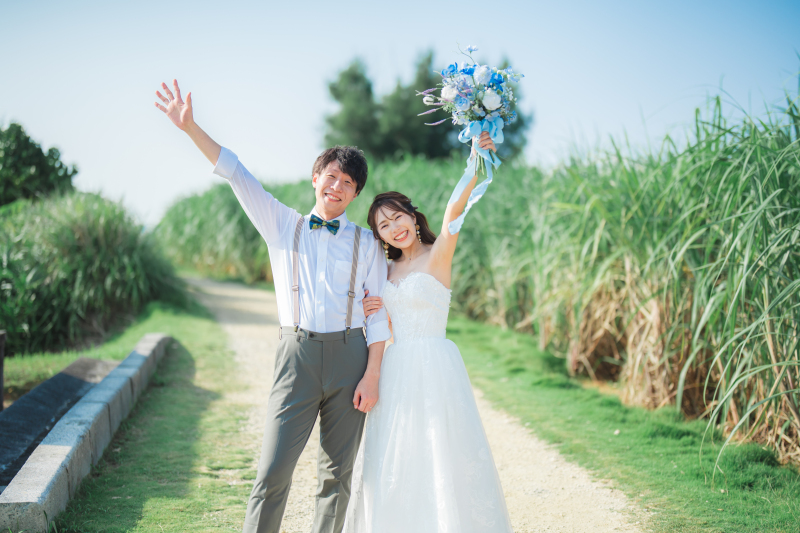 ※今ならドローンフォト付き!【ザネー浜(Beach51)撮影コミコミ150カット】◉全データ納品|衣裳|ヘアメイク付き