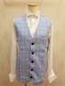ベスト　511　チェック×ライトブルー　Ｌサイズ