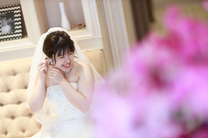 お支度ショット