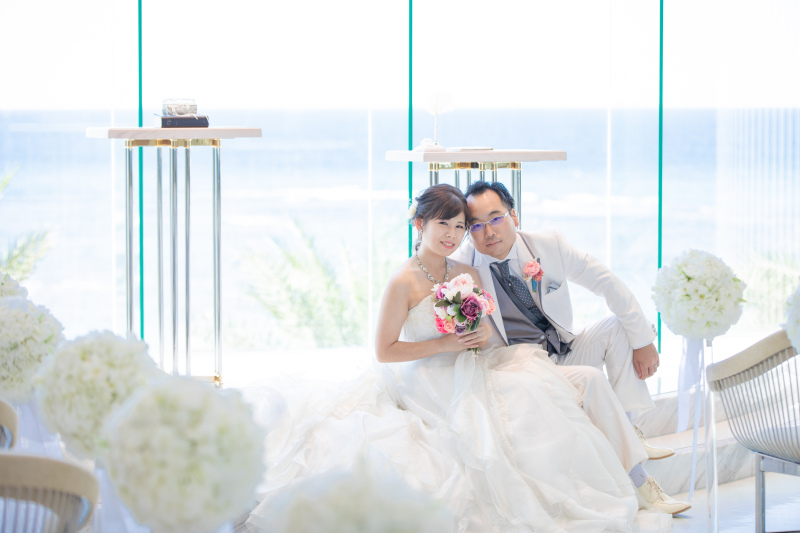 ウェディングドレス(チャペル&ビーチ)