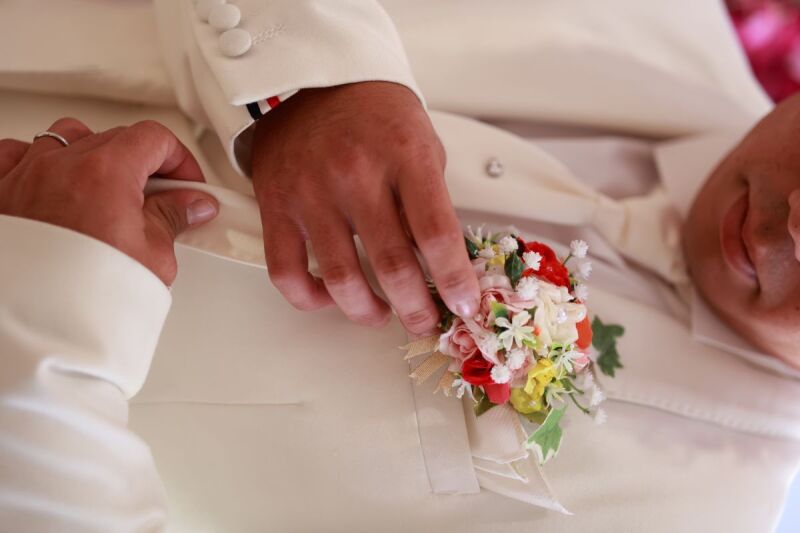 身支度をする、何気ないシーンも懐かしい思い出