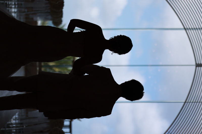 シルエットショット