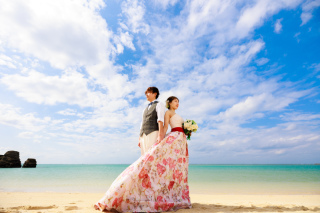 衣裳も撮影場所に合わせてチェンジ♪