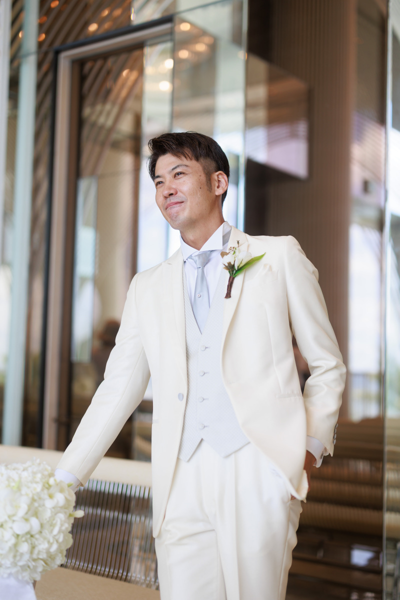 爽やかにビシッと決まる☆彡やっぱり、王道の白！！