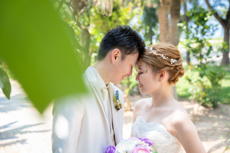 グリーンバックに♡