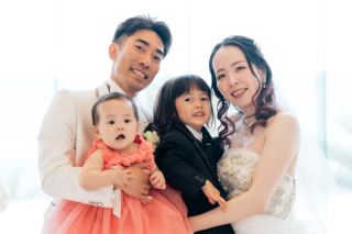 笑顔いっぱいのファミリーフォト♡