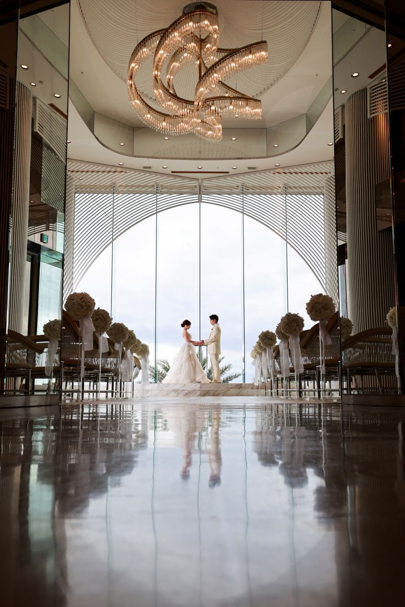 光あふれるチャペルの約束♡