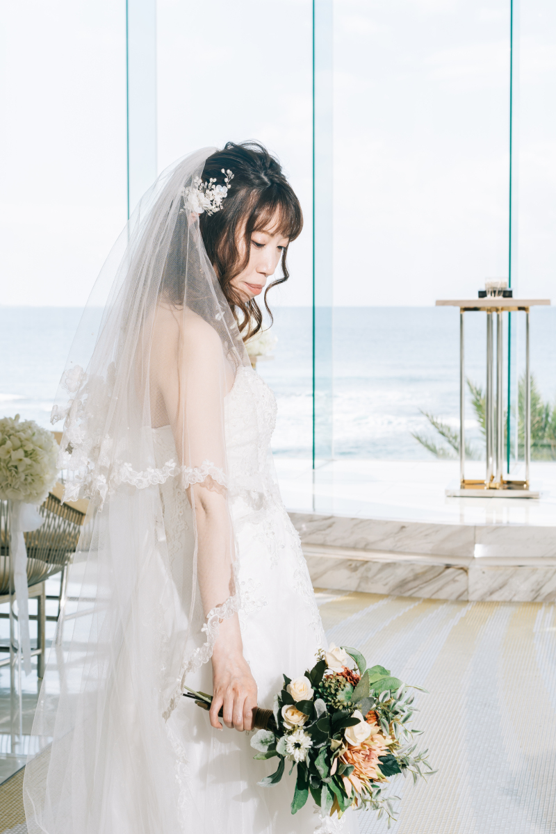 新婦様のソロショット