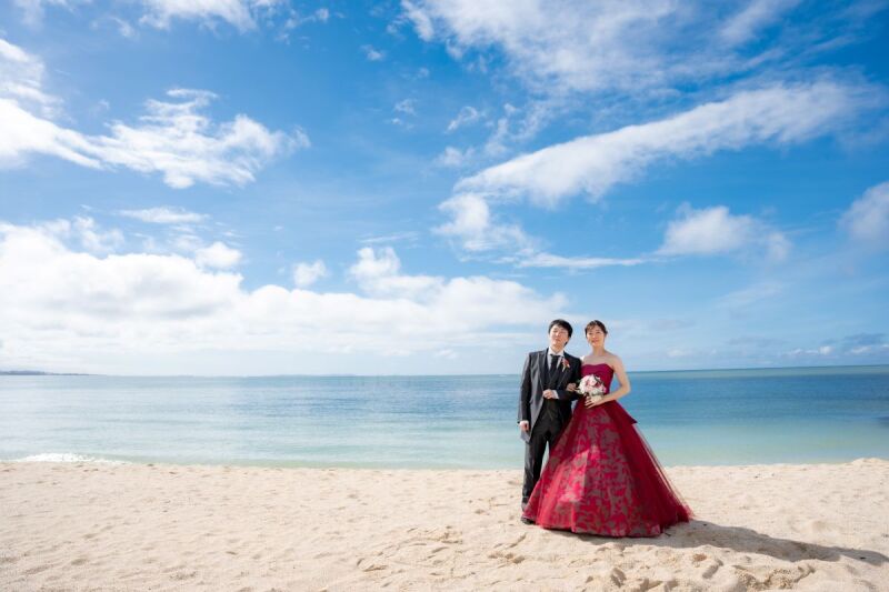 カラードレス&カラータキシードご着用衣装