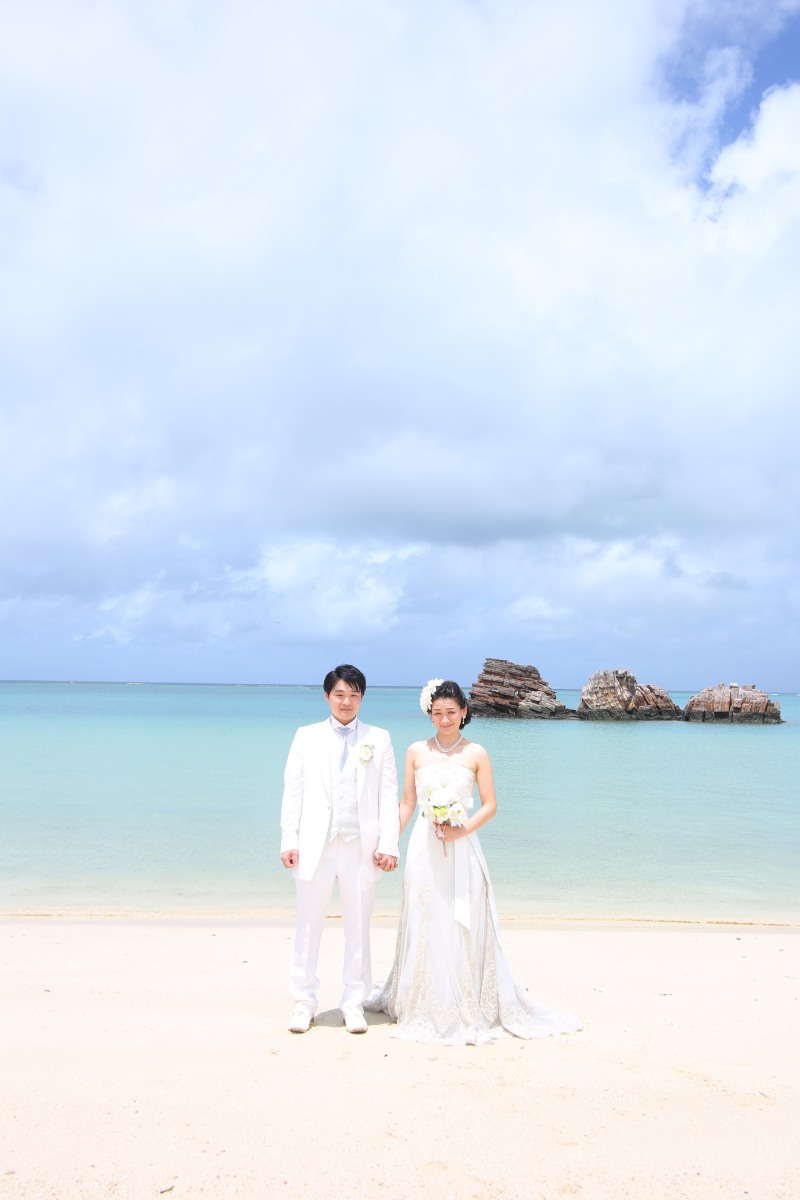 自然なお二人で