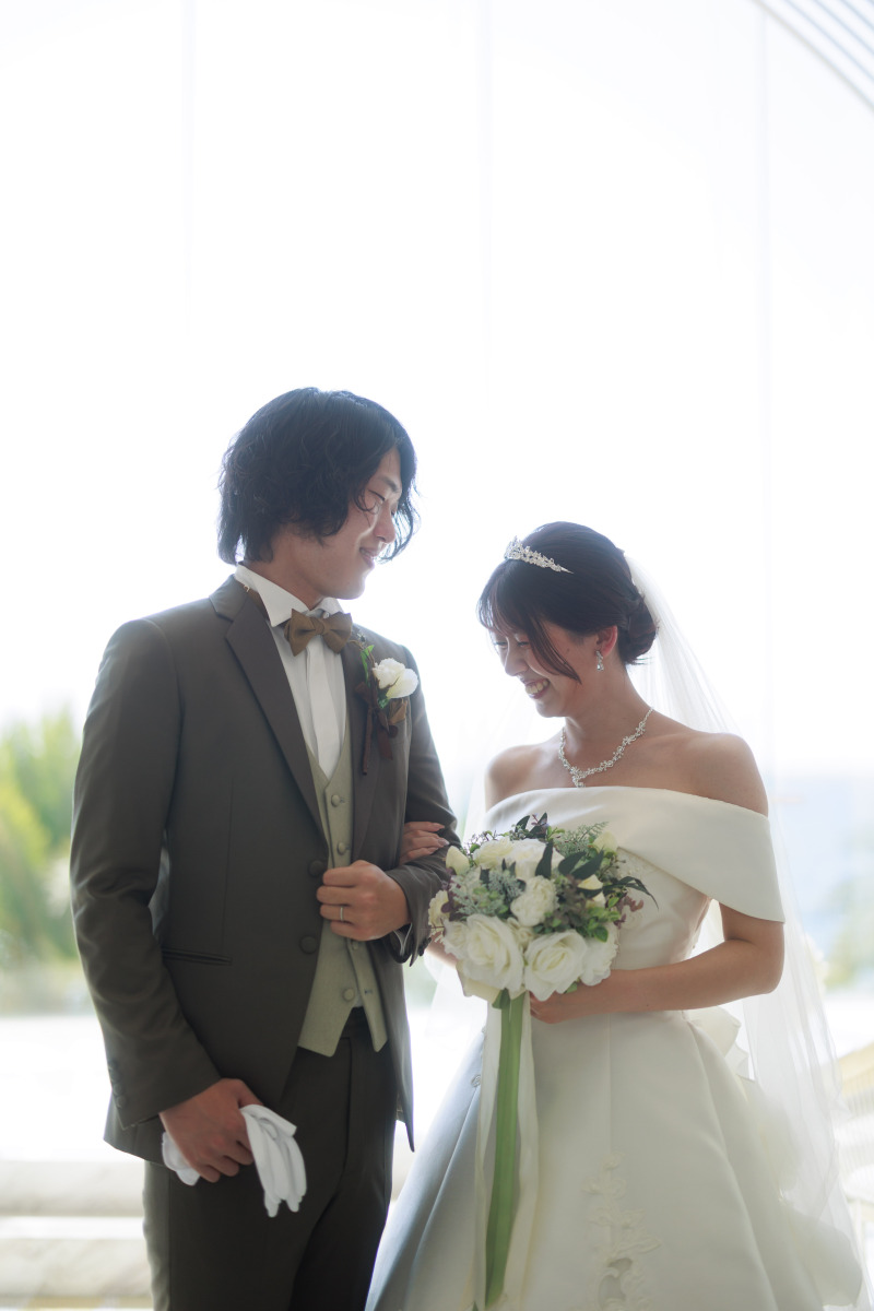 おふたりの幸せが溢れる素敵な一枚♡