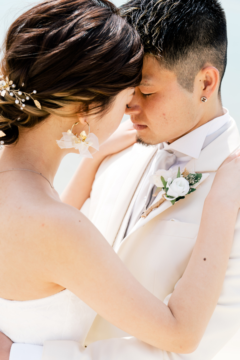 お二人それぞれのショット・・