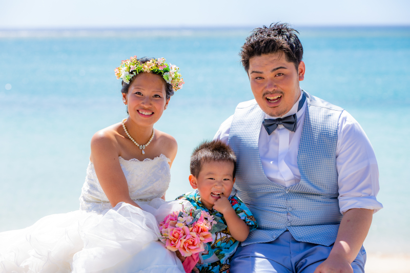 青い空をバックに♪