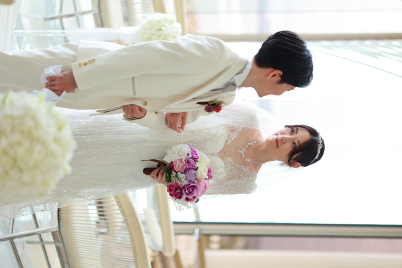 ほっとしたお二人の表情、とても素敵ですね☆彡