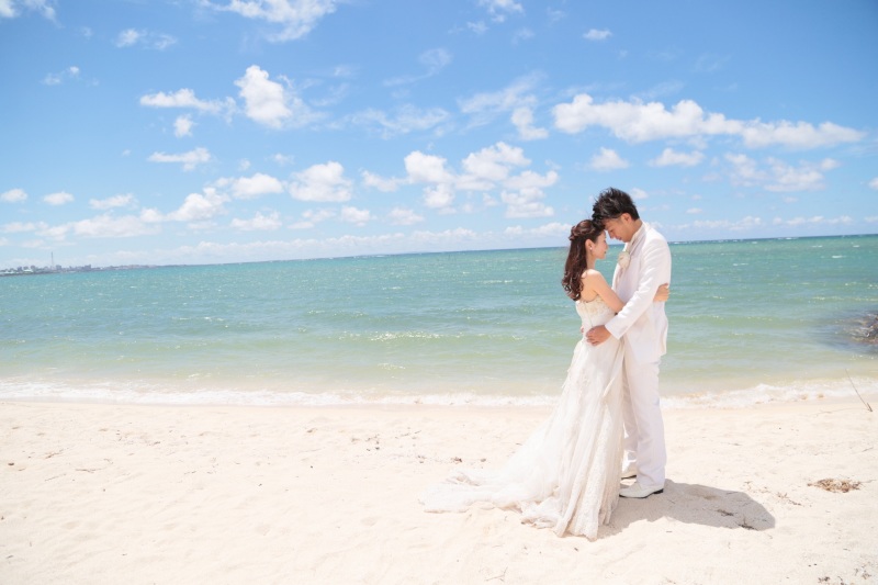 綺麗なビーチと♡