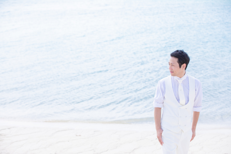 新郎様ソロショット