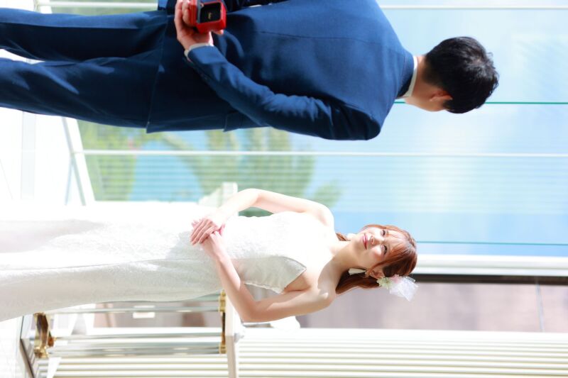 見つめ合うふたり