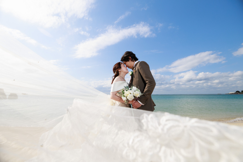 ふわり☆彡風を纏うレースが美しいなびかせショット