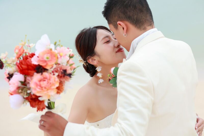 \感動☆彡/オーシャンビューチャペルで感動挙式×ビーチ撮影、沖縄での特別な結婚式