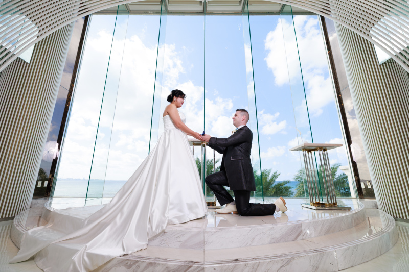 ＼プロポーズ♡／ロマンチックなウエディングシーン