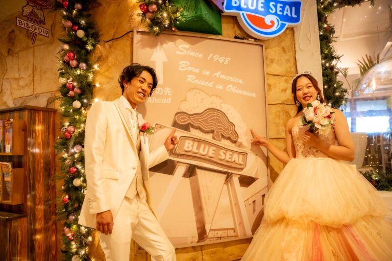 どの風景もカラフル☆アメリカンビレッジをお散歩♪