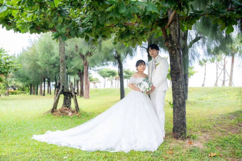 JUST♥MARRIED!リゾート感あふれる1枚