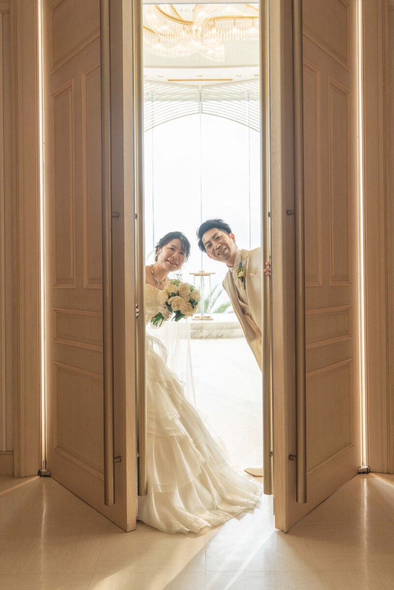 続いてはチャペル撮影へ!