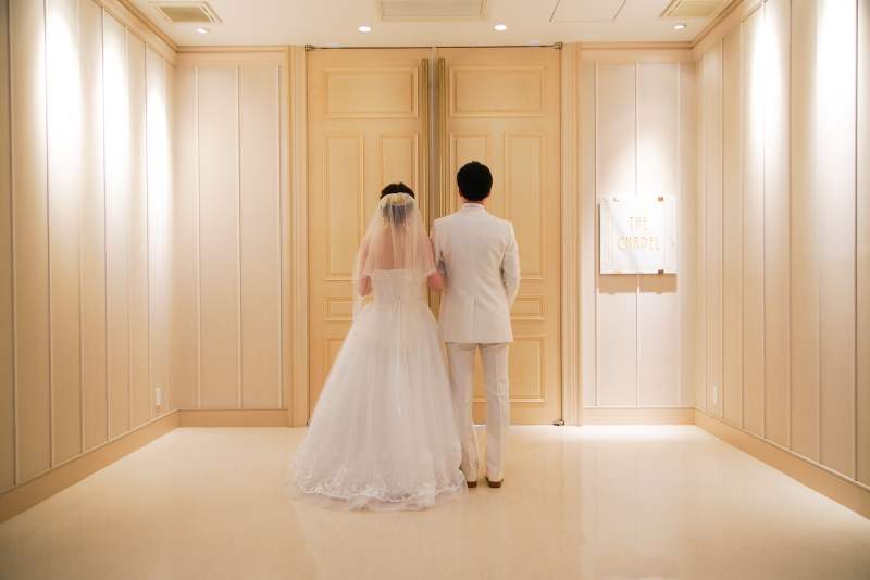 さあ、いよいよドアオープン!! フォトウェディング開幕!!