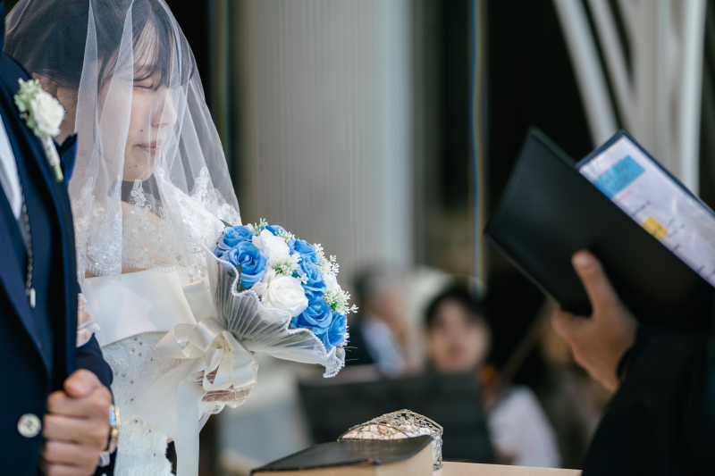 『あなたとともに歩み、愛し続けることを誓います』