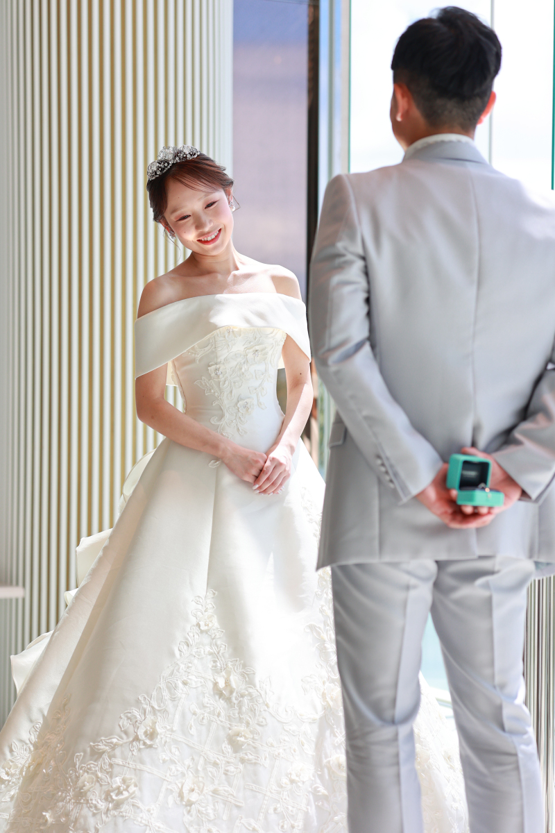 指輪が入ったリングBOX、名脇役を主役にした一枚