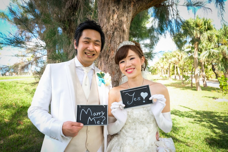 ウェディングボードを使っても♪