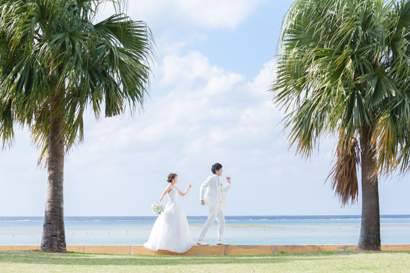 沖縄らしいシーンで♪