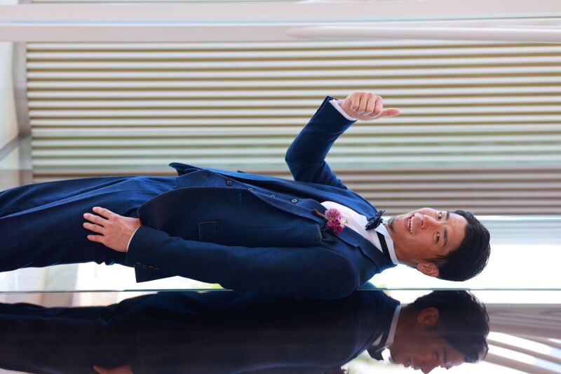 タキシード×蝶ネクタイが正装にお洒落さをプラス★