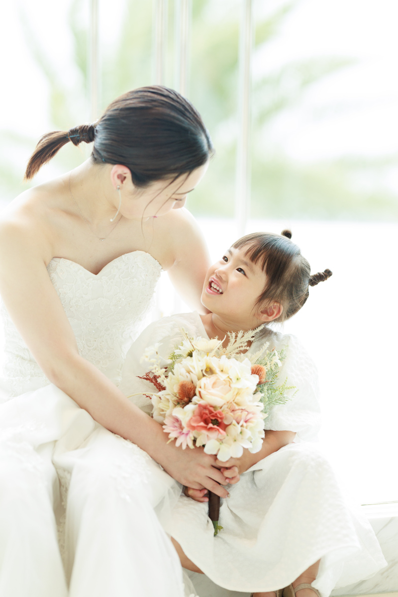 小さな花嫁さん♪