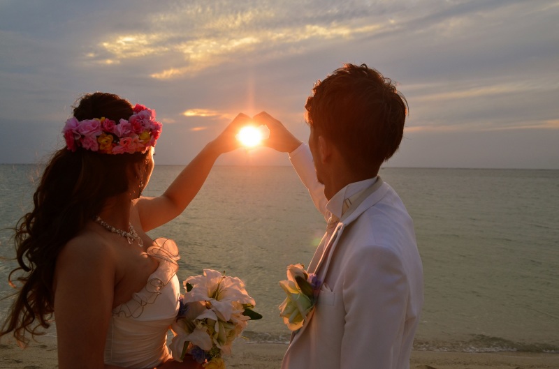 太陽を包んで♡