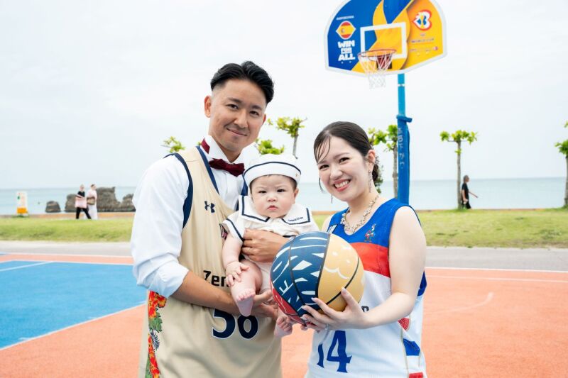 \☆* だいすき *☆/をめいっぱい詰め込んだ結婚式の前撮り(ご家族3人で♪♪)