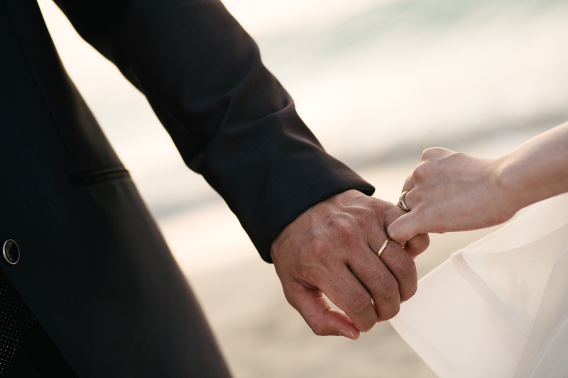 『あなたとともに歩み、愛し続けることを誓います』