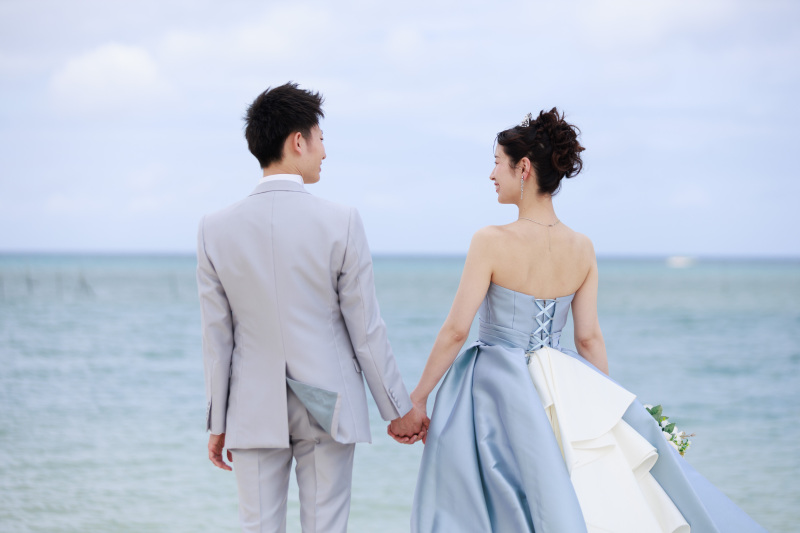 沖縄の美しい風景でキロクに残すウエディング撮影!
