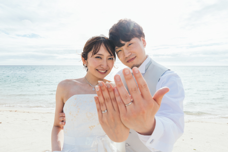 おふたりの絆を、この指輪に込めて