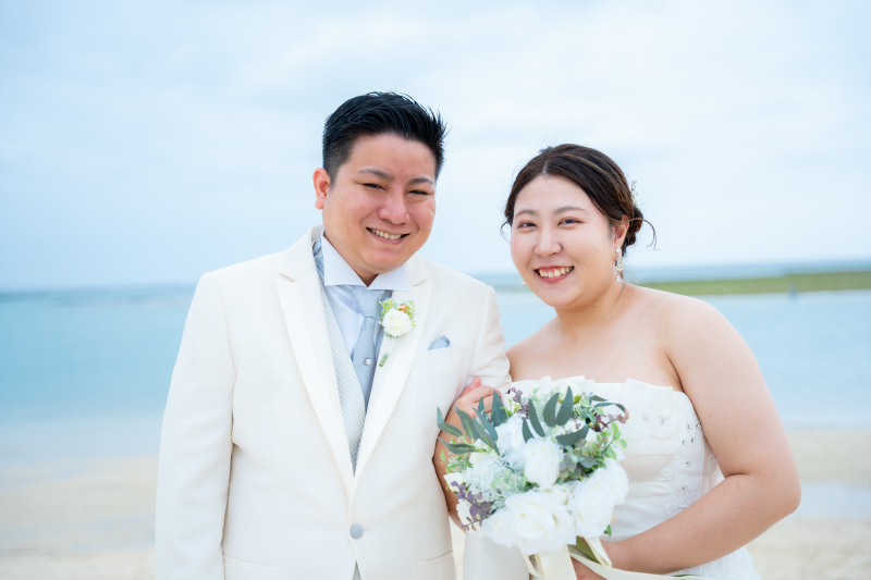 まずはビーチ撮影!