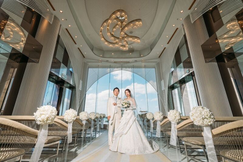 【ふたりらしさを大切に】海が一望できる*リゾートチャペル＆沖縄の自然溢れるビーチ