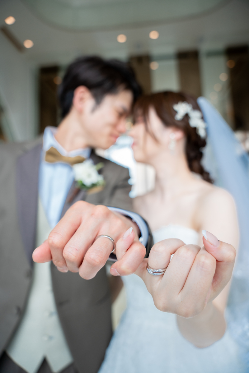 愛を誓う大切な指輪