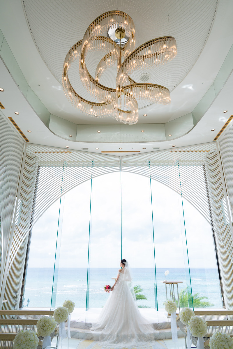 シャンデリアと