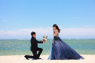 沖縄の青い空と青い海で思い出を作りました★