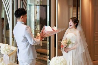 サプライズ☆彡とびっきりの笑顔が可愛いフォトウエディング(^^)/