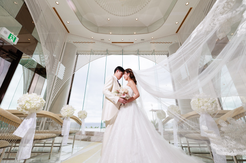 ♡♡チャペルに溶け込むベールの魔法♡♡