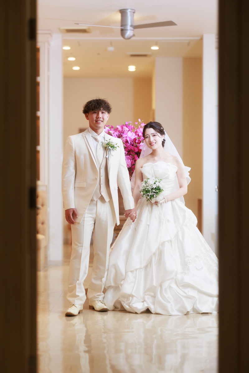 撮影地移動♪(チャペル1)