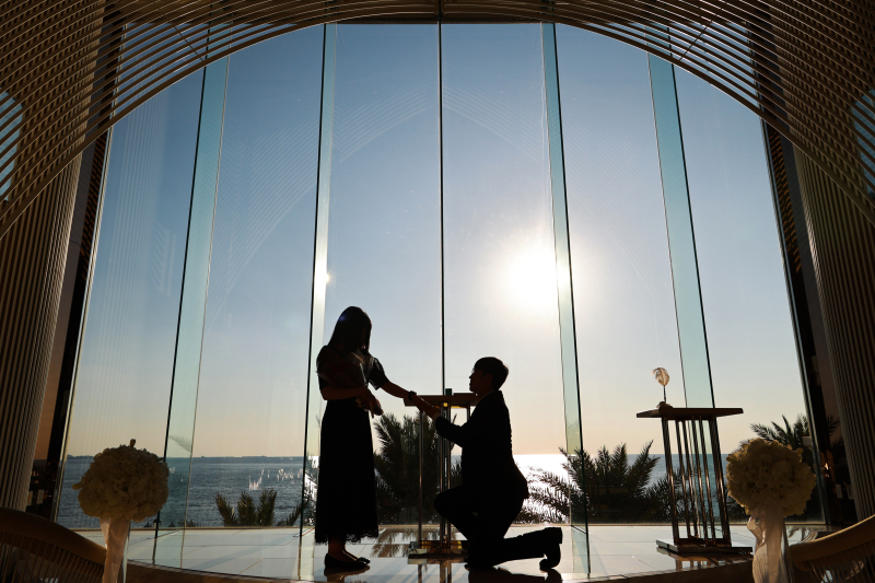 シルエットショット